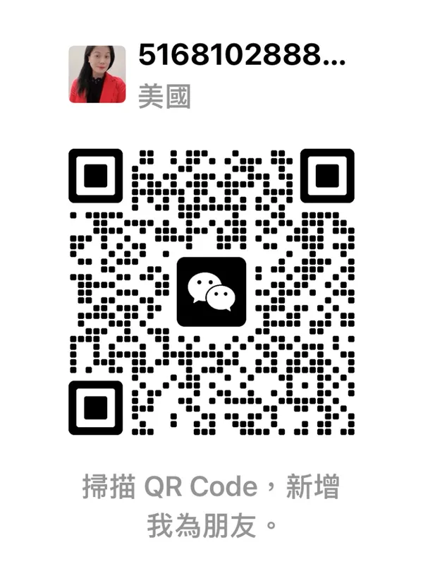 Ren liangying (Jenny) 微信二维码