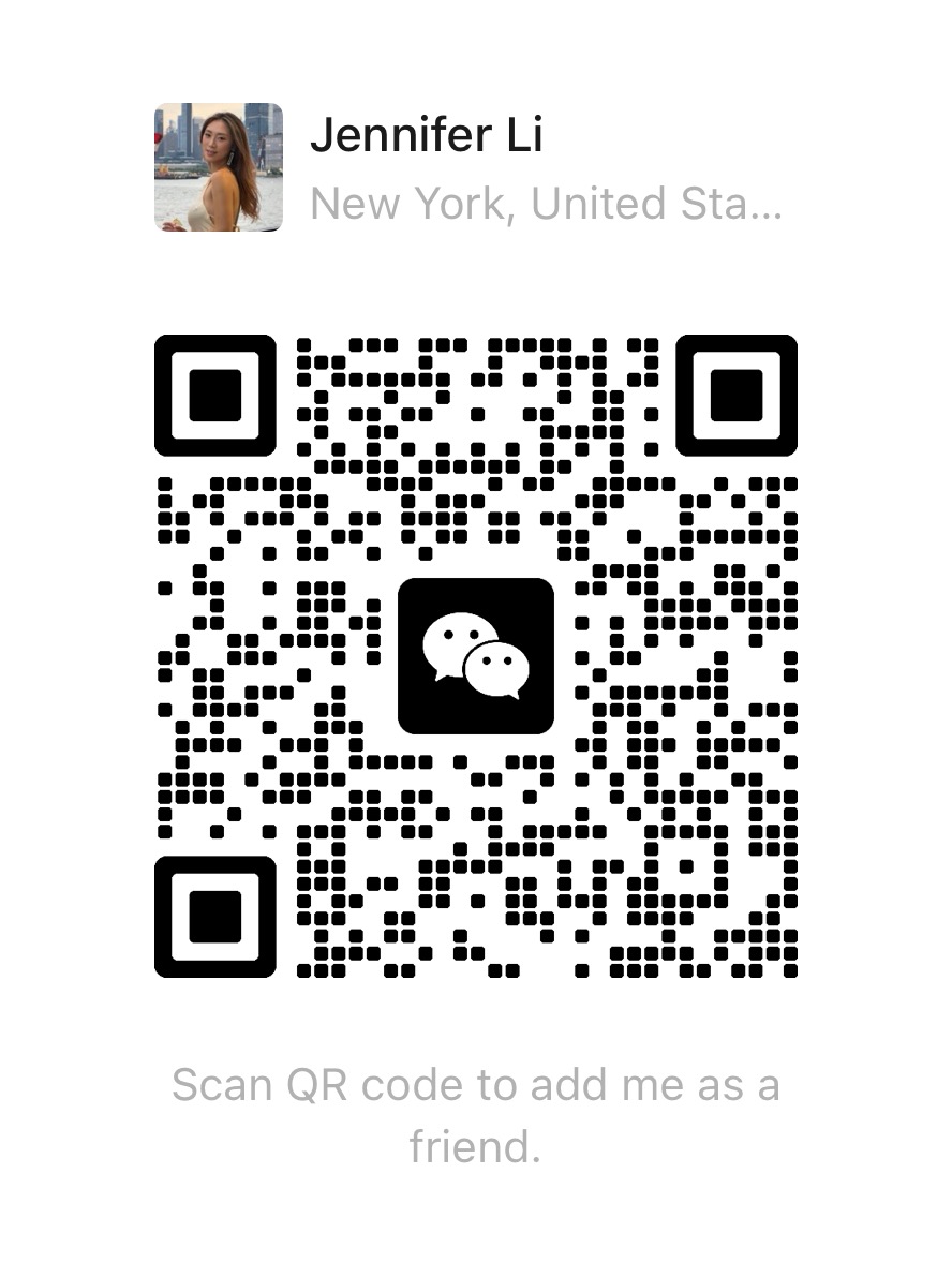 Yixian Li (Jennifer) WeChat QR
